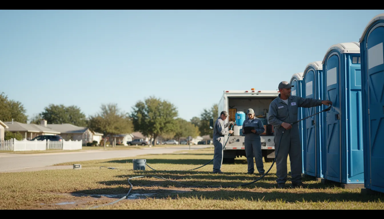 Long-Term Portable Toilet Rental in Franklinton, NC near me